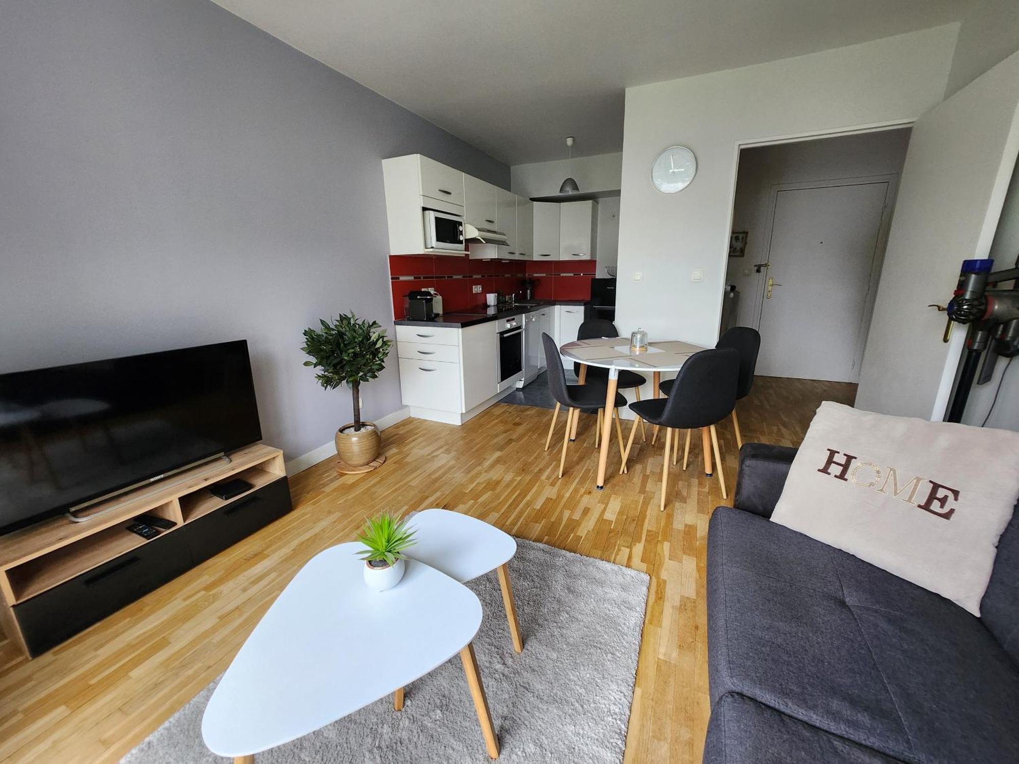 Appartement, Balcon, Parking, 5' Disneyland Montévrain Eksteriør bilde